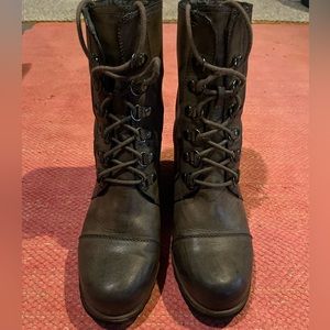 Merona Marisol wedge boots - 2 pairs